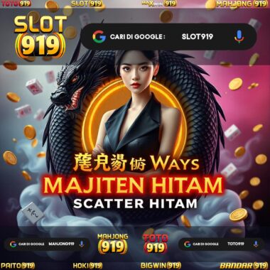 Pg Soft Demo Slot Scatter Hitam Mahjong Ways